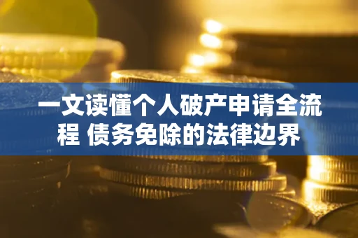 武汉一文读懂个人破产申请全流程 债务免除的法律边界